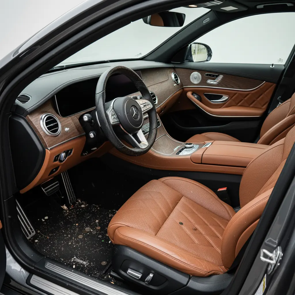 Mercedes C-Class - Interiér - pred