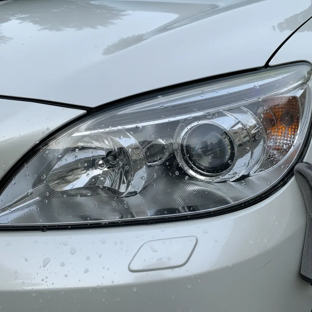 Volvo - Renovácia svetlometov - po